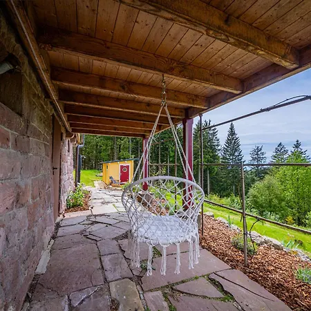 度假居 Sonnenhaeusle - Natur. Fernblick. Panorama-sauna. 萨巴赫瓦登